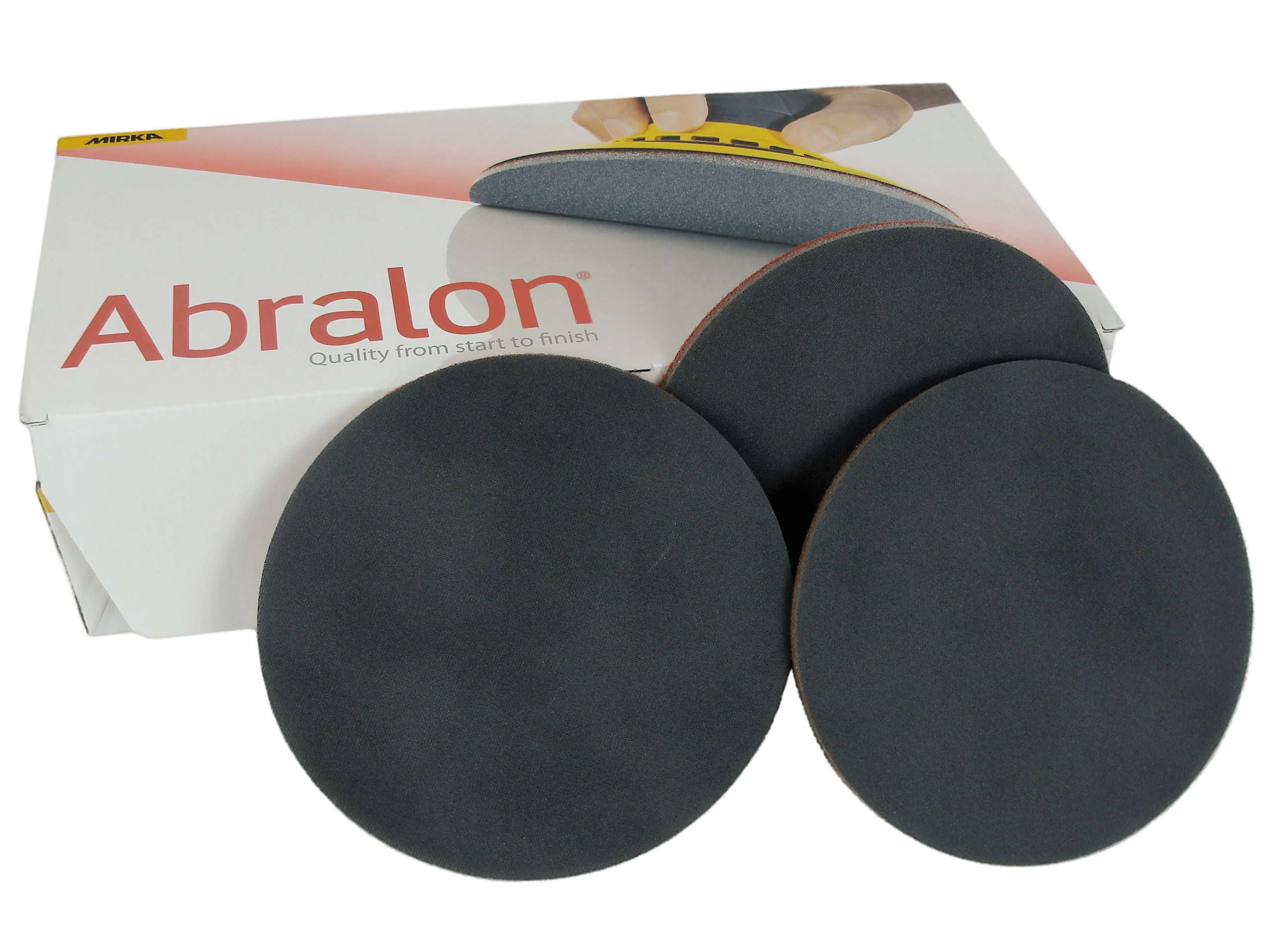 8A24102051 MIRKA ABRALON Шлифовальный материал на тканево-поролоновой основе 150мм Р500