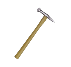 D101522E Trommelberg Длинный рихтовочный молоток, поперечная головка, 30мм, L-335мм, 140 гр