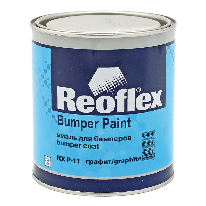 Эмаль для бамперов REOFLEX Bumper Paint графит 0,75л