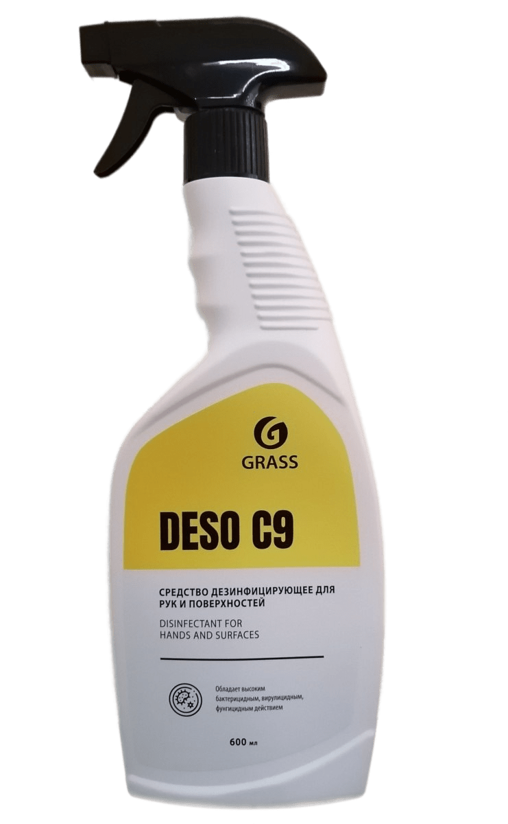 GRASS Средство для чистки и дезинфекции DESO C9 600мл (550023)