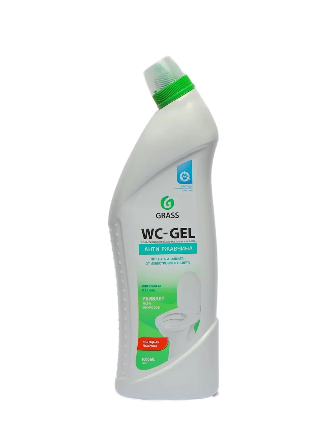 GRASS Средство для чистки сантехники WC-gel 1л (125437)
