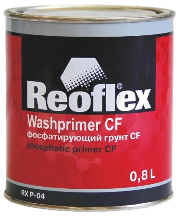 Грунт фосфатирующий REOFLEX 1K CF серый 0,8л