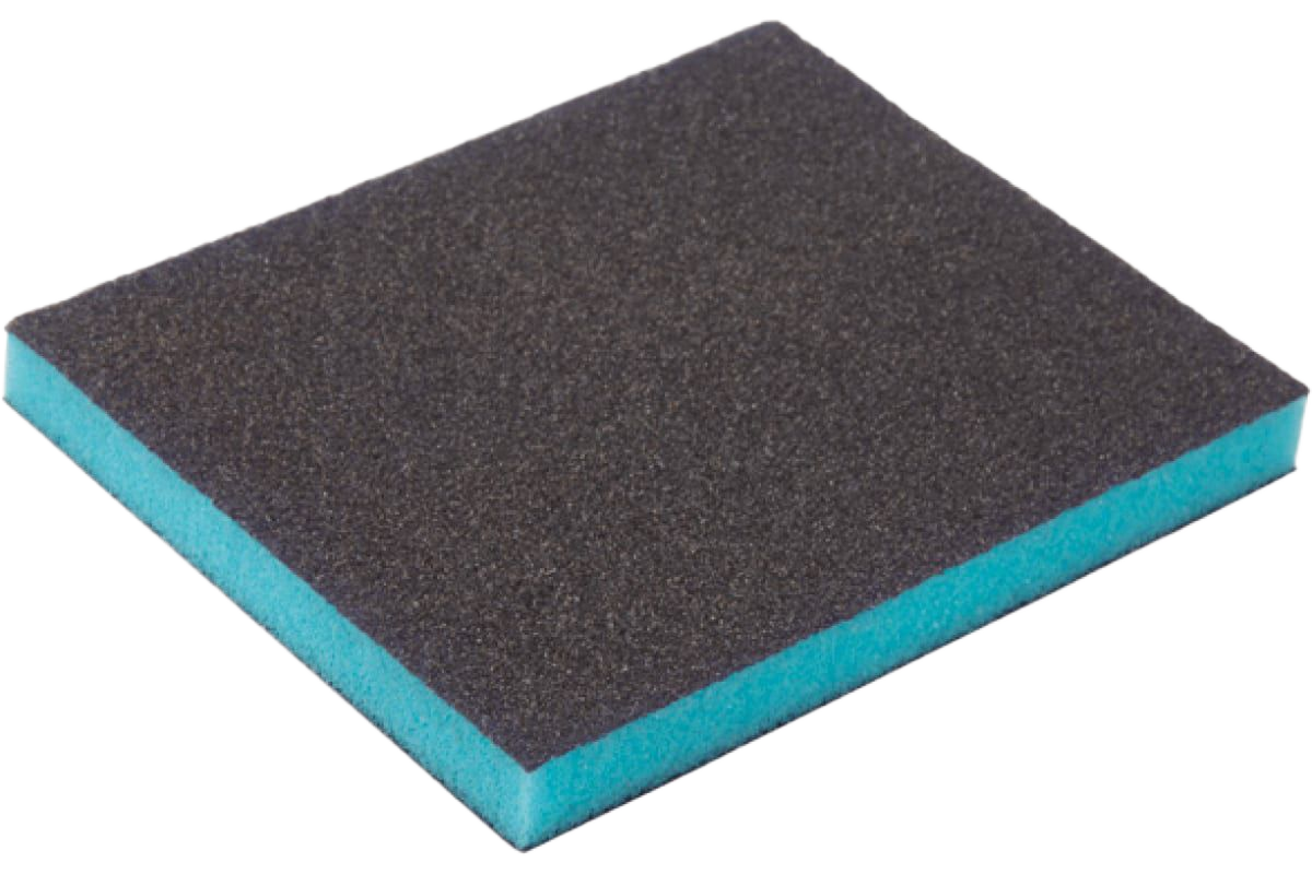 Губка шлифовальная двустороняя Hanko Sponge Pads Blue 120 х 98 х 13 P220