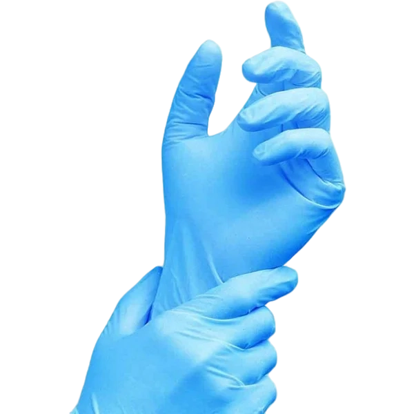 JSN109/L Перчатки одноразовые JETA Safety голубые нитриловые размер L,1 шт