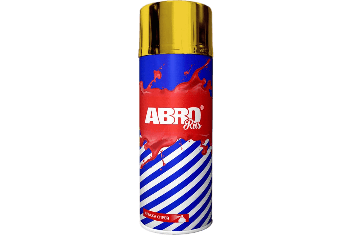 Краска АBRO золото SPOG-1009-R аэрозоль 473мл