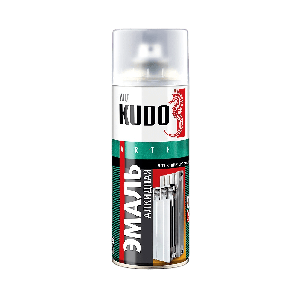 KU5101 Эмаль для радиаторов отопления белая 520мл