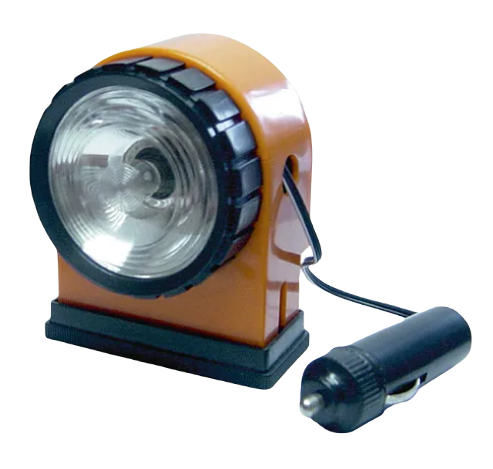 Лампа переносная AL-781 на магните со штекером в прикуриватель 12V АВТОСТОП
