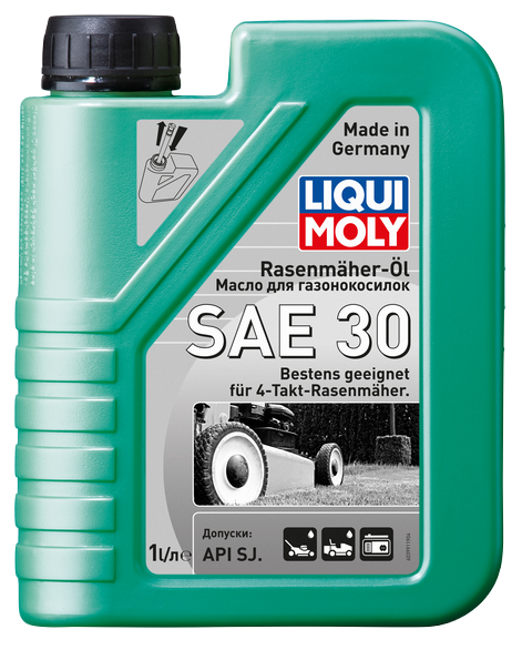 Liqui Moly 3991 масло моторное для газонокосилок Rasenmaher-Oil SAE30 минеральное 1л