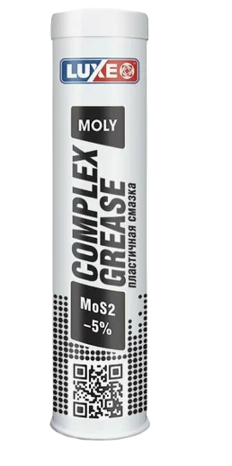 LUXE Смазка Complex Moly (MoS2) 400гр (картуш)