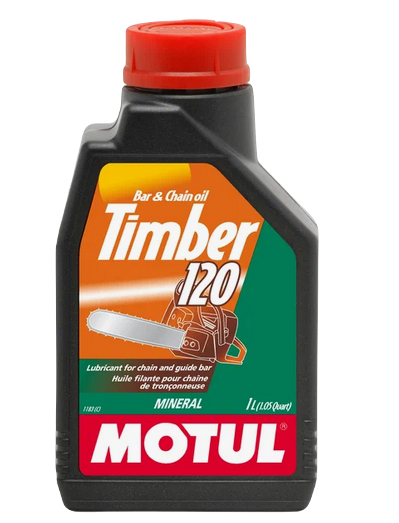 MOTUL 102792 Timber 120 масло для цепей бензо- и электропил минеральное 1л
