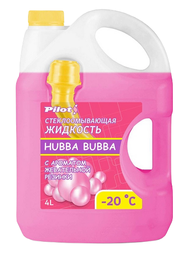 PILOTS омыватель стекол Hubba Bubba -20 4л