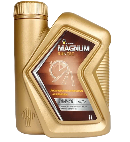 Роснефть масло моторное Magnum Runtec 10w40 полусинтетическое 1л