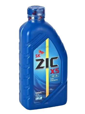 ZIC 132621 масло моторное X5 5w30 SN GF-5 GM Dexos1 полусинтетическое 1л