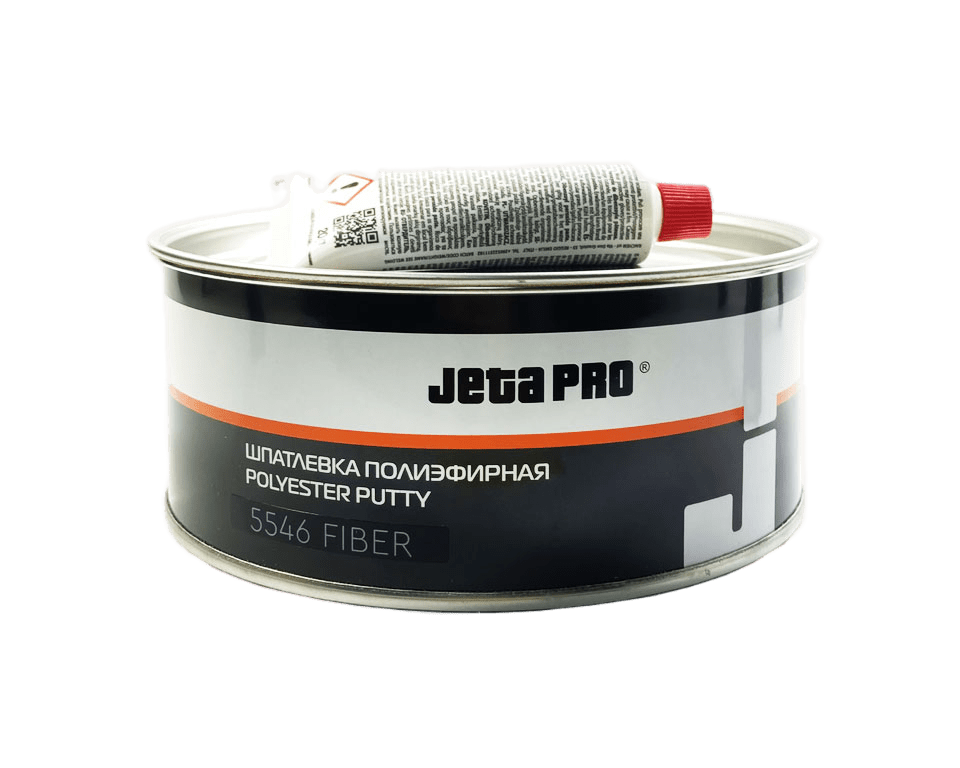 5546/1,8 Шпатлевка FIBER со стекловолокном JETAPRO 1,8кг