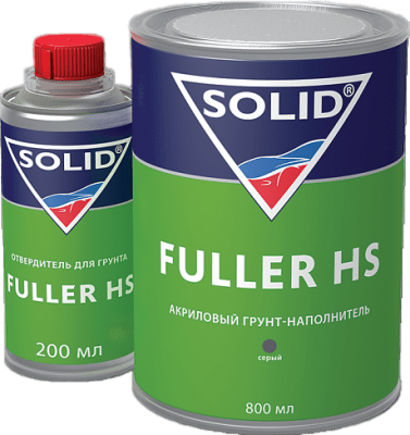 332.1003 SOLID FULLER HS Грунт-наполнитель 4+1 800+200 мл серый