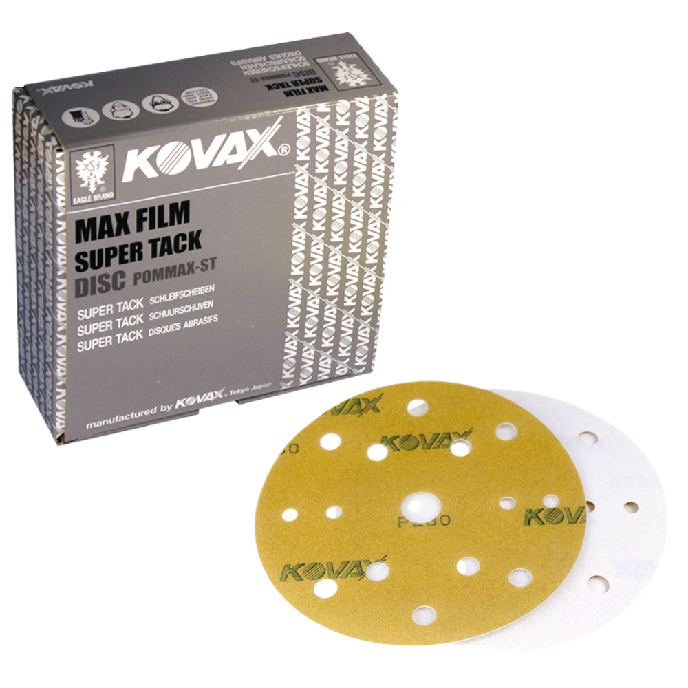 5230080 Абразивный круг KOVAX Max Film 152мм 15 отверстий Р80