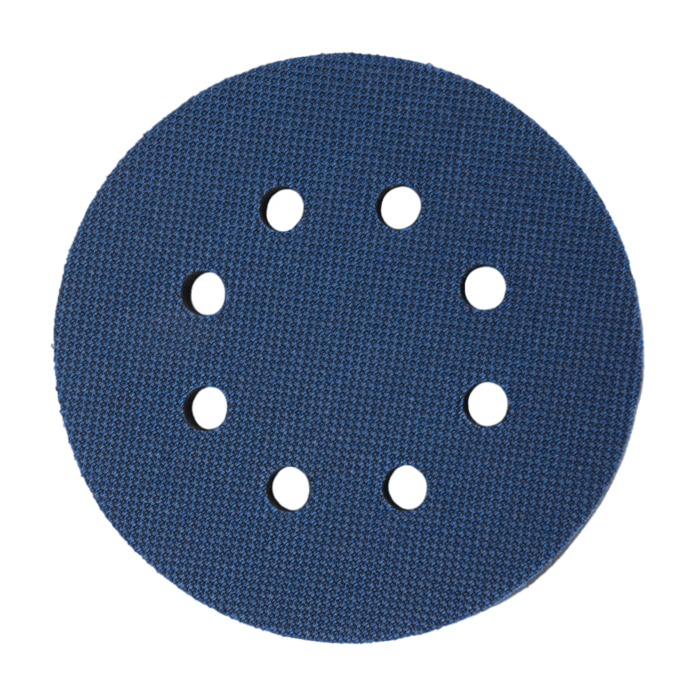 300912510/1 TOR 3000 Подложка-прокладка толстая D125х10мм 8 отверстий синяя жесткая для абразивных кругов