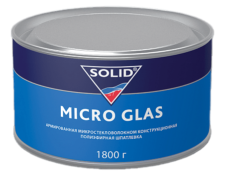 315.1800 SOLID MICRO GLAS Наполнительная шпатлевка,усиленная микростекловолокном 1800гр