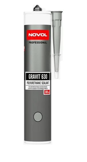33101 Герметик полиуретановый серый Новол  Gravit 630 310мл
