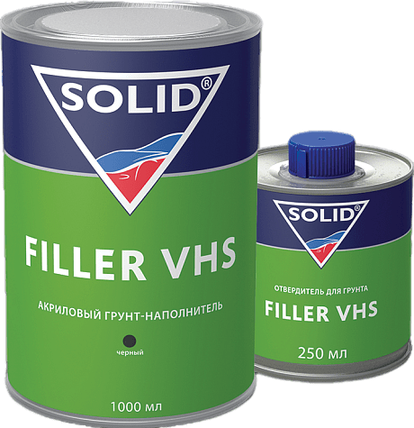 332.1504 SOLID FILLER VHS LOW VOC Грунт-наполнитель 4:1 1000+250 мл черный