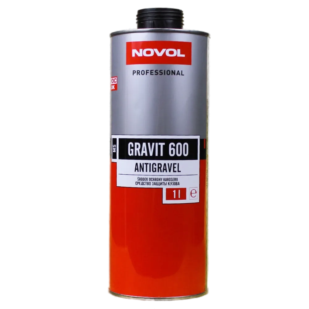 37841 Антигравий Новол Gravit 600 MS черный 1л