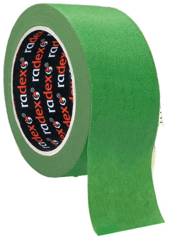 380002 Малярная лента RADEX 80 С 25мм*40м зеленая
