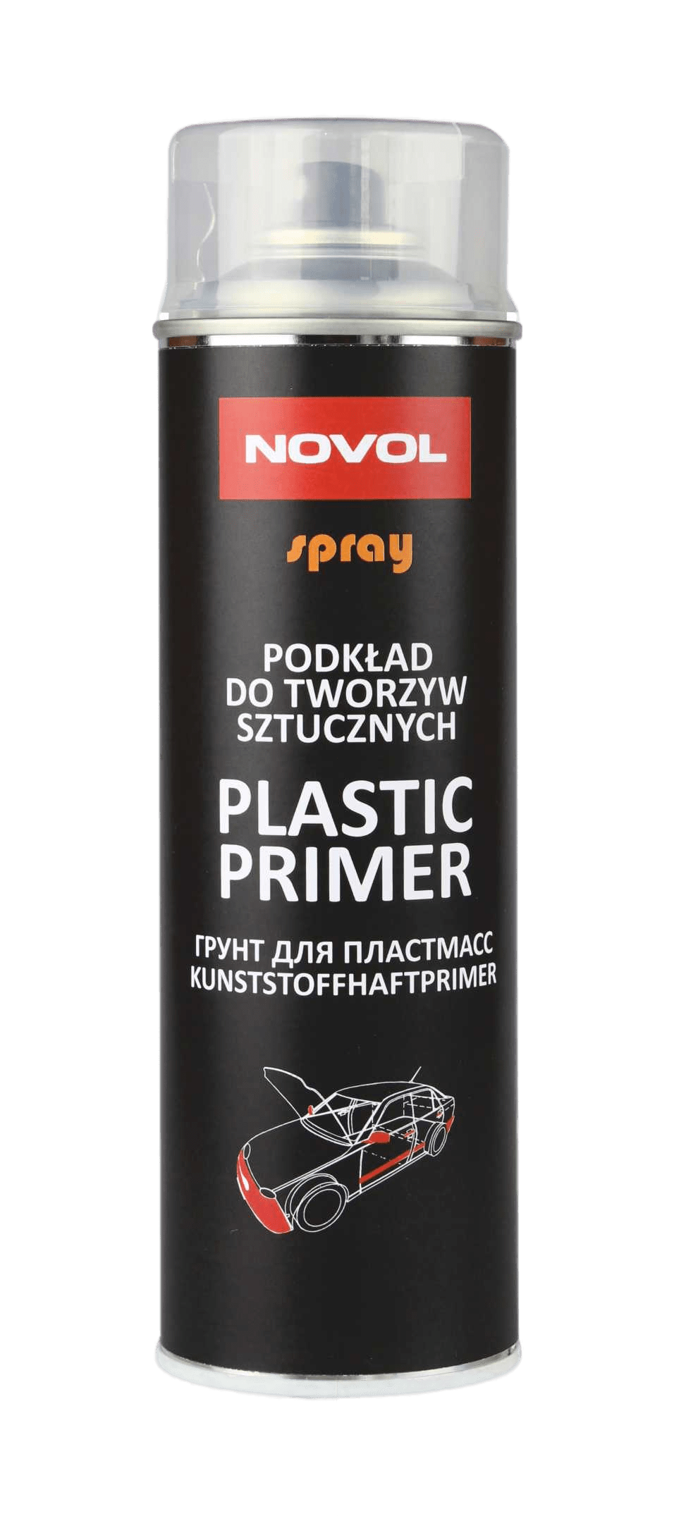 39097/34482 Грунт на пластик PLASTIC PRIMER Новол аэр., 500мл