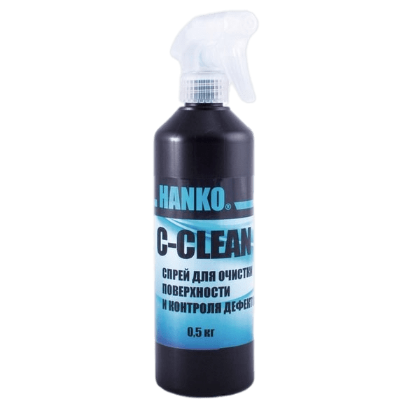 Спрей для очистки поверхности и контроля дефектов Hanko C-CLEAN 0,5кг