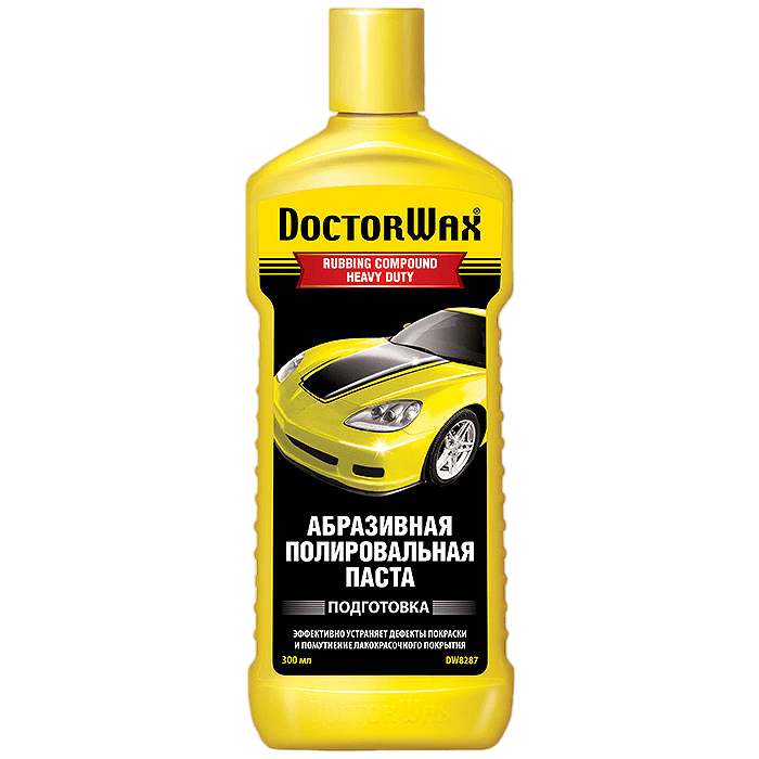 DW8287 Doctor Wax Абразивная полировальная паста 236мл