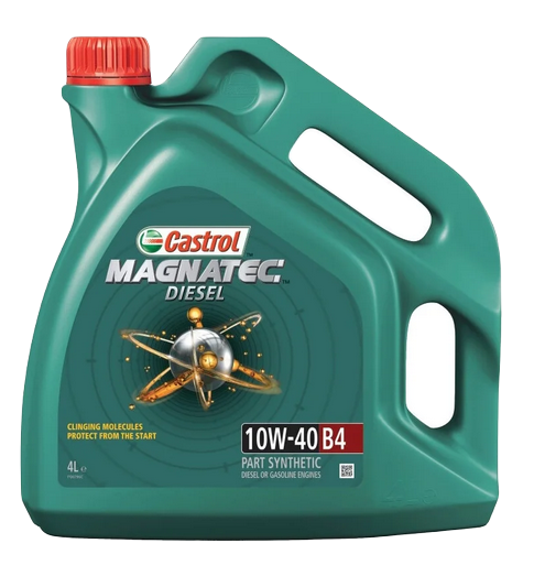 15CA30 CASTROL масло моторное Magnatec Diesel SAE 10W40  B4 полусинтетическое 4л