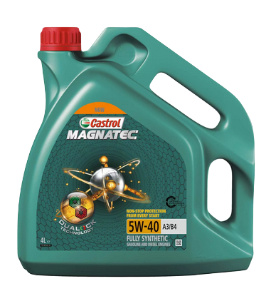 15C9E0 CASTROL масло моторное Magnatec SAE 5W40 A3/B4 DUALOCK синтетическое 4л