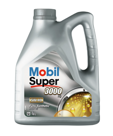 MOBIL 152566 масло моторное SUPER 3000 SAE 5W40 синтетическое 4л