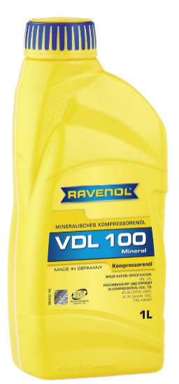 RAVENOL 4014835736115 Масло компрессорное Kompressorenoel VDL Oil ISO 100 1л