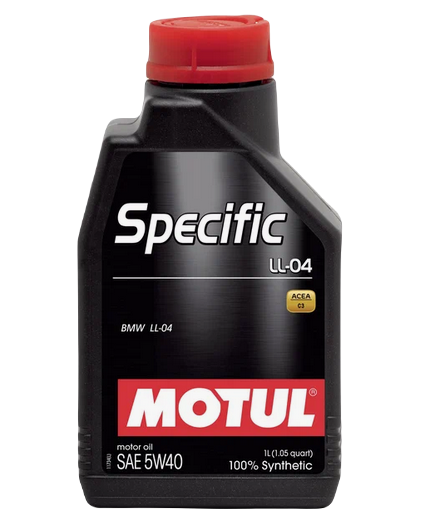 MOTUL 101272 масло моторное SPECIFIC BMW LL-04 5w40 SN C3 синтетическое 1л