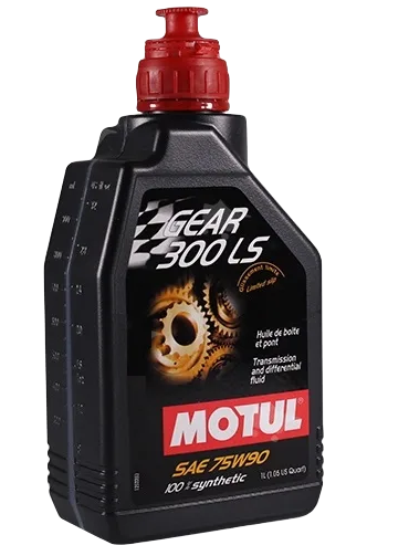 MOTUL 105778 масло трансмиссионное GEAR 300 LS 75w90 GL-5+LSD 100% синтетическое 1л