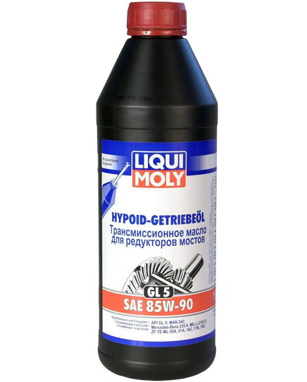 Liqui Moly 1956 масло трансмиссионное Hypoid Getriebeoil 85W90 GL-5 минеральное 1л