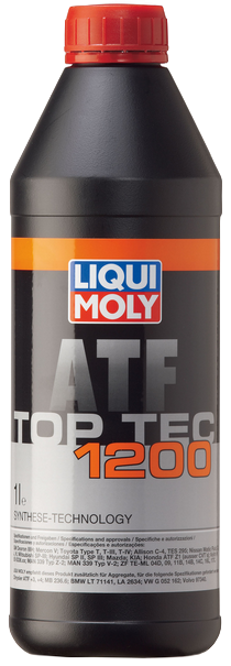 Liqui Moly 7502 Масло трансмиссионное для АКПП ATF 1200 HC-синтетическое 1л