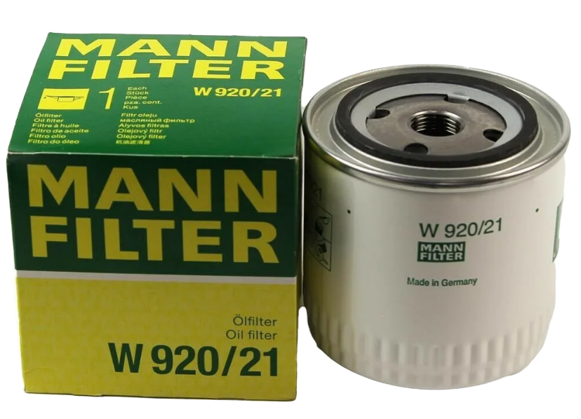 Фильтр масляный  MANN W 920/21 (ВАЗ 2101-2107)