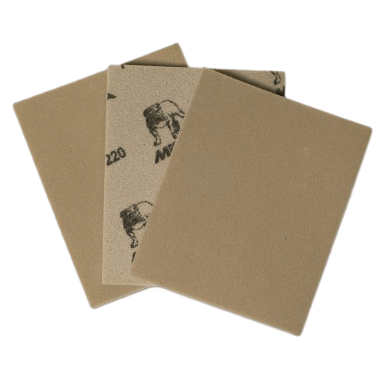 8791150111 MIRKA Soft Sanding Pad Тонкий поролоновый шлифовальный лист 115х140мм Р120 (Fine)