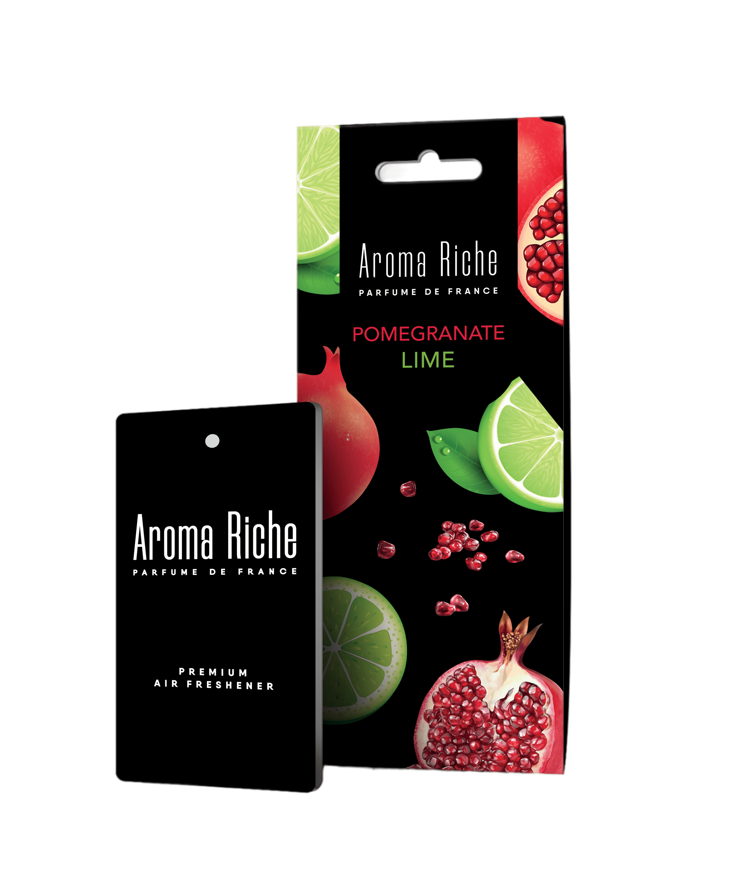 ARFR-8 Ароматизатор воздуха AROMA RICHE флакон с деревянной крышкой - POMEGRANATE&LIME (ГРАНАТ И ЛАЙМ)