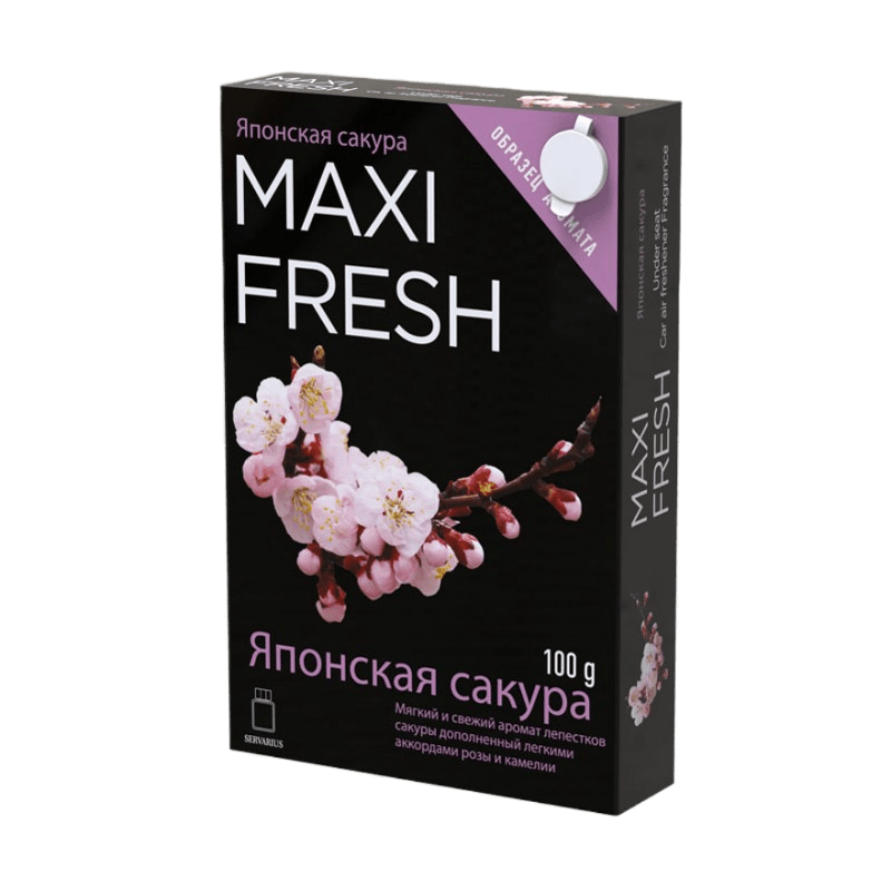 Освежитель воздуха MF-103 MAXI FRESH (японская сакура) гелевый, под сиденье 100гр (MF-103)