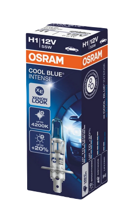 Автолампа 12V Н3 (55) РК22s COOL BLUE INTENSE OSRAM (О-64151 CBI)