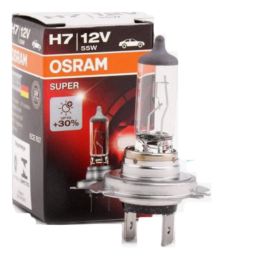 Автолампа 12V Н7 (55) РХ26d+30% SUPER OSRAM (О-64210SUP)