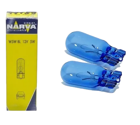 Автолампа 12V W5W (W2.1*9.5d) RANGE POWER BLUE NARVA (N-17189RPB)