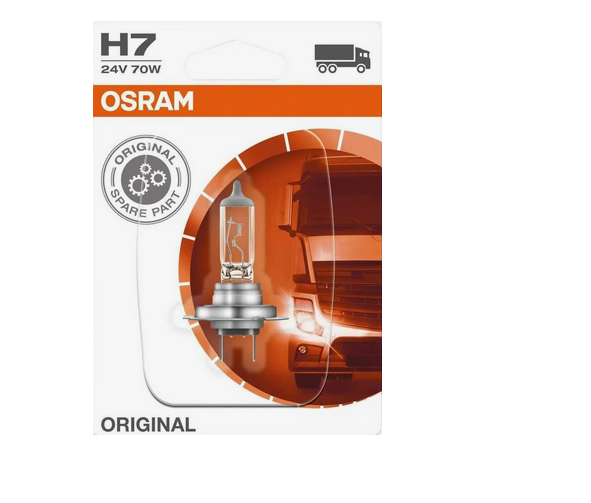 Автолампа 24V Н7 (70) РX26d (блистер) OSRAM (О-64215бл)