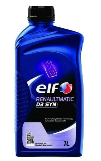 ELF масло трансмиссионное RENAULTMATIC D3 для АКПП синтетическое 1литр