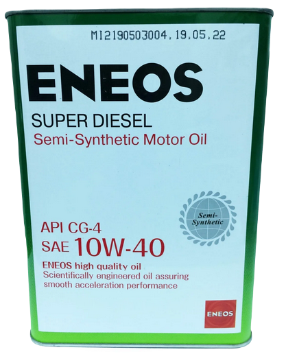 Eneos масло моторное Diesel Semisynthetic 10w40 CG-4 полусинтетическое 0,94л