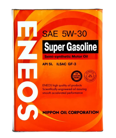 Eneos масло моторное Gasoline Semisynthetic 5w30 SL полусинтетическое 0,94л