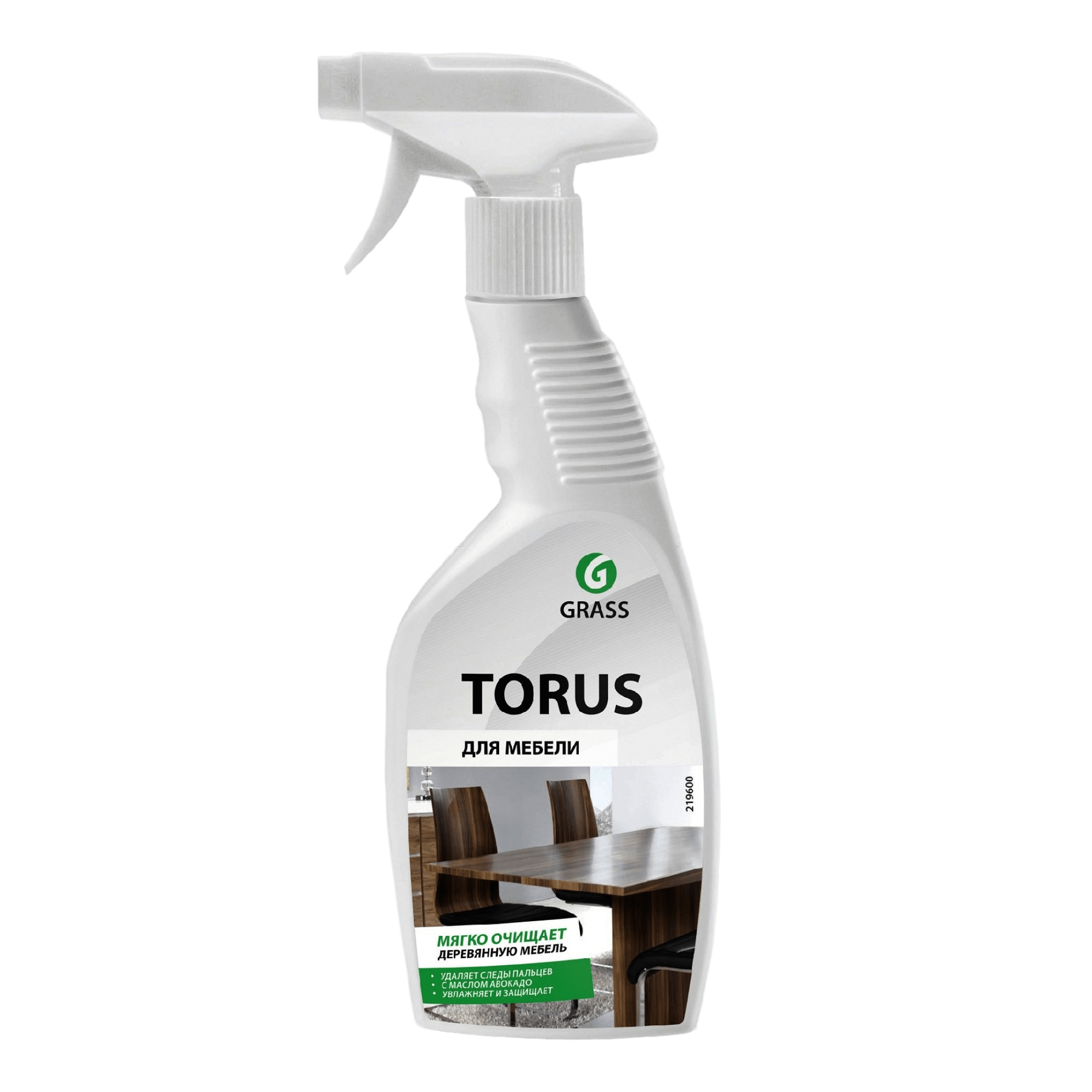 GRASS Очиститель-полироль для мебели Torus триггер 600 мл (219600)