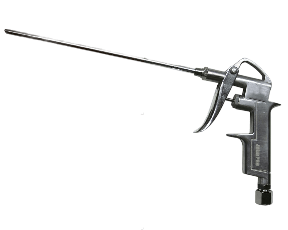 JDG103 Пистолет продувочный, длинное сопло 80мм, алюминиевый JETAPRO
